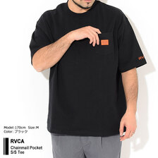 RVCA Chainmail Pocket S/S Tee BB041-209画像