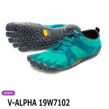 vibram FiveFingers V-ALPHA Teal/Blue 19W7102画像