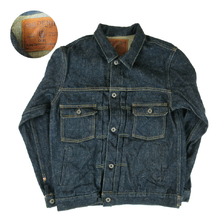 ONI DENIM 2nd Type Denim Jacket 20oz シークレットデニム 緯糸ベージュ ONI-02516P-ZR画像