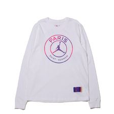 JORDAN BRAND AS M J PSG LS TEE WHITE CZ0794-100画像
