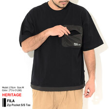 FILA Zip Pocket S/S Tee FS3021画像