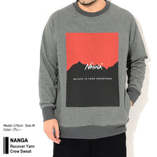 NANGA Recover Yarn Crew Sweat画像
