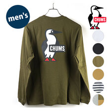 CHUMS Booby Logo L/S T-Shirt CH01-1830画像