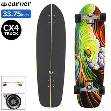Carver Skateboards Greenroom 33.75in &times; 9.875in CX4 Surfskate Complete C1012011078画像