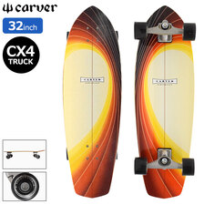 Carver Skateboards Glass Off 32in &times; 9.875in CX4 Surfskate Complete C1012011077画像
