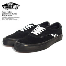 VANS Acer Ni Sp (Seasonal Build) Black/Black VN0A4UWY3XM画像