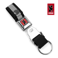 CHROME MINI BUCKLE KEYCHAIN SILVER AC103NONENANA画像