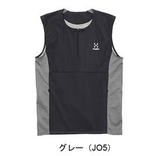 HAGLOFS ハイブリッド フリース ベスト 011501画像