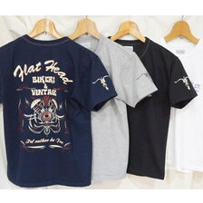 THE FLAT HEAD FN-THC-015 T-SHIRT - BIKERS & VINTAGE画像