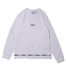 adidas LINEAR REPEAT LS TEE WHITE GN3880画像