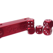 Supreme 21SS Aluminum Dice Set RED画像