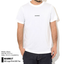 Mammut 21SS QD Logo Print S/S Tee 1017-02011画像