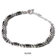 glamb Silver pipe beads bracelet GB0221-AC12画像
