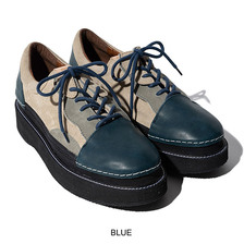 glamb Unfinished double sole shoes Blue GB0221-AC05画像
