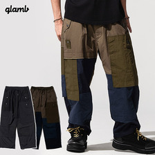 glamb Multi fabric military pants GB0221-P02画像