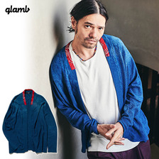 glamb Grunge indigo cardigan GB0221-KNT03画像