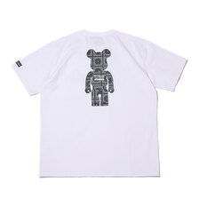 Columbia &times; atmos &times; BE@RBRICK Hype wolf&trade; S/S Tee PM0657-100画像