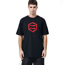 DOLLY NOIRE LOGO T-SHIRT BLACK RED TS400画像