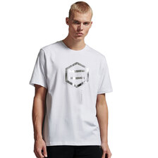 DOLLY NOIRE LOGO T-SHIRT WHITE GREY TS401画像