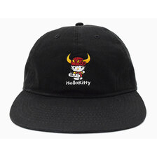 TOY MACHINE &times; Hello Kitty Toymonster Kitty Embroidery Six Panel Cap KTMPBHW5画像