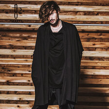 NO ID. BLACK ドルマンスリーブドレープガウン 448006-619T画像