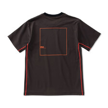 ellesse SSスクエアライン ティー ブラック EH121101-K画像