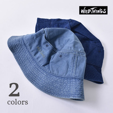Wild Things SHELTECH DENIM BUCKET HAT WT21014SG画像