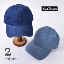 Wild Things SHELTECH DENIM LOGO CAP WT21013SG画像