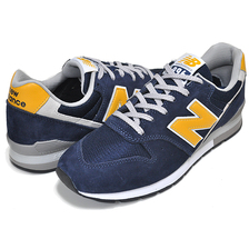 new balance CM996SHC NAVY/ YELLOW画像