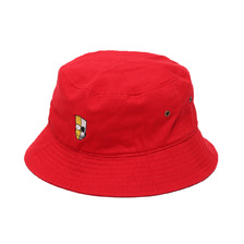 THE SIMPSONS &times; SECRET BASE &times; atmos BART BUCKET HAT RED MAT21-S041画像