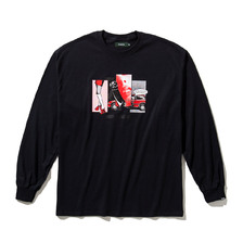 Kinetics PLANNING L/S T-SHIRT BLACk KS21LST02画像