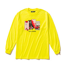 Kinetics PLANNING L/S T-SHIRT YELLOW KS21LST02画像