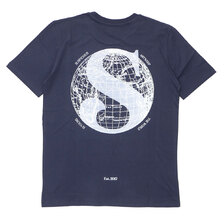 Suspicious Antwerp The Voyager T-Shirt NAVYxWHITE画像