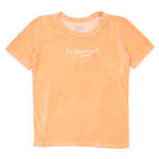 Suspicious Antwerp The Vintage Towel T-Shirt ORANGE画像