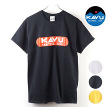 KAVU SKATE LOGO TEE 19821432画像