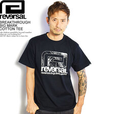 reversal BREAKTHROUGH BIG MARK COTTON TEE RV21SS002画像