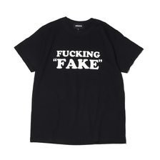 atmos &times; monokabu FUCKING FAKE TEE BLACK ATMK-001画像