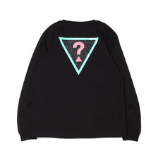 GUESS &times; atmos &times; BADMOOD OVERSIZED L/SLV TEE SHIRT BLACK MK3K8603AT画像