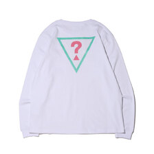 GUESS &times; atmos &times; BADMOOD OVERSIZED L/SLV TEE SHIRT WHITE MK3K8603AT画像