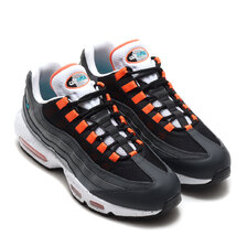 NIKE AIR MAX 95 BLACK/AQUAMARINE-TURF ORANGE-WHITE CZ0191-001画像