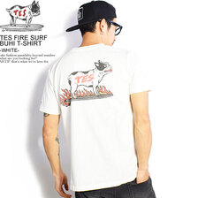 The Endless Summer TES FIRE SURF BUHI T-SHIRT -WHITE- FH-1574318画像