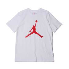 JORDAN BRAND AS M J JUMPMAN SS CREW WHITE/GYM RED CJ0922-102画像
