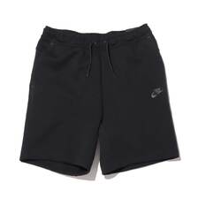 NIKE AS M NSW TCH FLC SHORT BLACK/BLACK CU4504-010画像