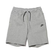 NIKE AS M NSW TCH FLC SHORT DK GREY HEATHER/BLACK CU4504-063画像