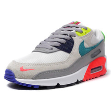 NIKE (WMNS) AIR MAX 90 EOI "EVOLUTION OF ICONS" PEARL GREY/SUMMIT WHITE/BLACK/SPORT TURQUOISE DD1500-001画像
