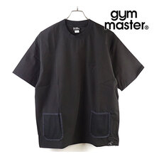 gym master ComfyナイロンメッシュポケットT ブラック G621626-06画像