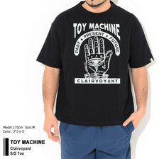 TOY MACHINE Clairvoyant S/S Tee TMSBST1画像