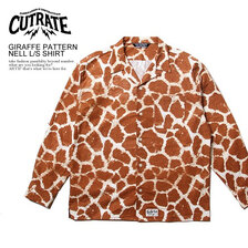 CUTRATE GIRAFFE PATTERN L/S NELL SHIRT CR-21SS015画像