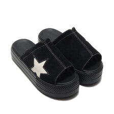CONVERSE CV SANDAL PLTS SUEDE BLACK 35500260画像
