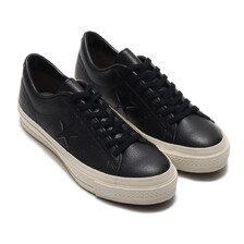 CONVERSE ONE STAR J EB LEATHER BLACK 35200201画像
